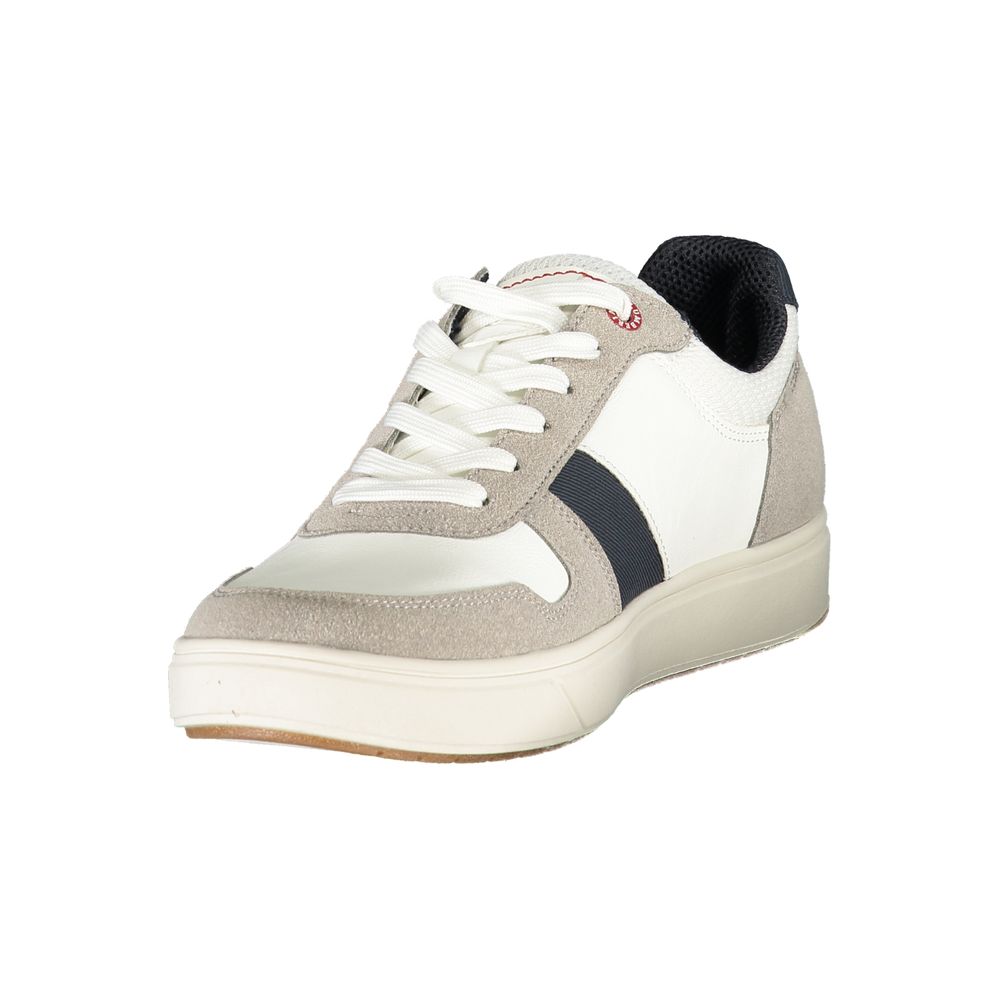 Lumberjack White Polyurethane Men Sneaker - Zeiniez