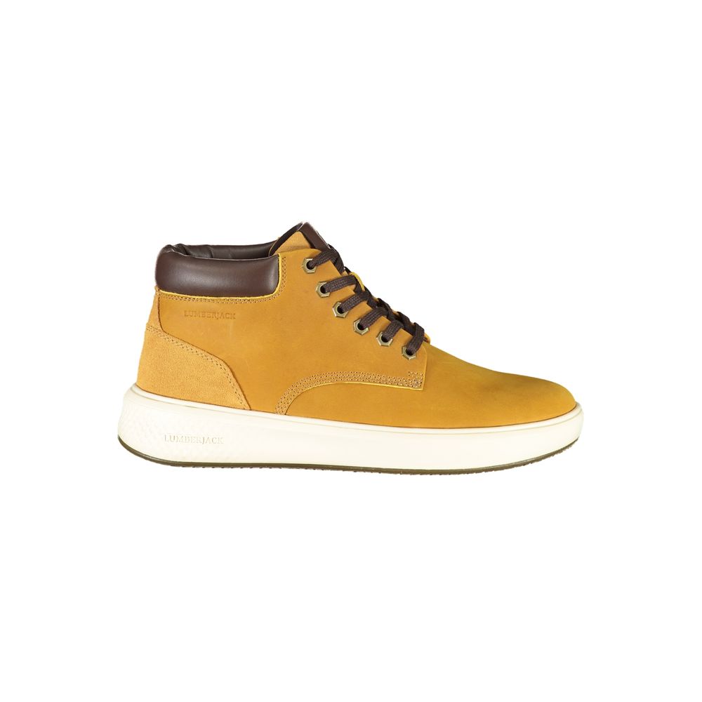 Lumberjack Yellow Polyurethane Men Sneaker - Zeiniez
