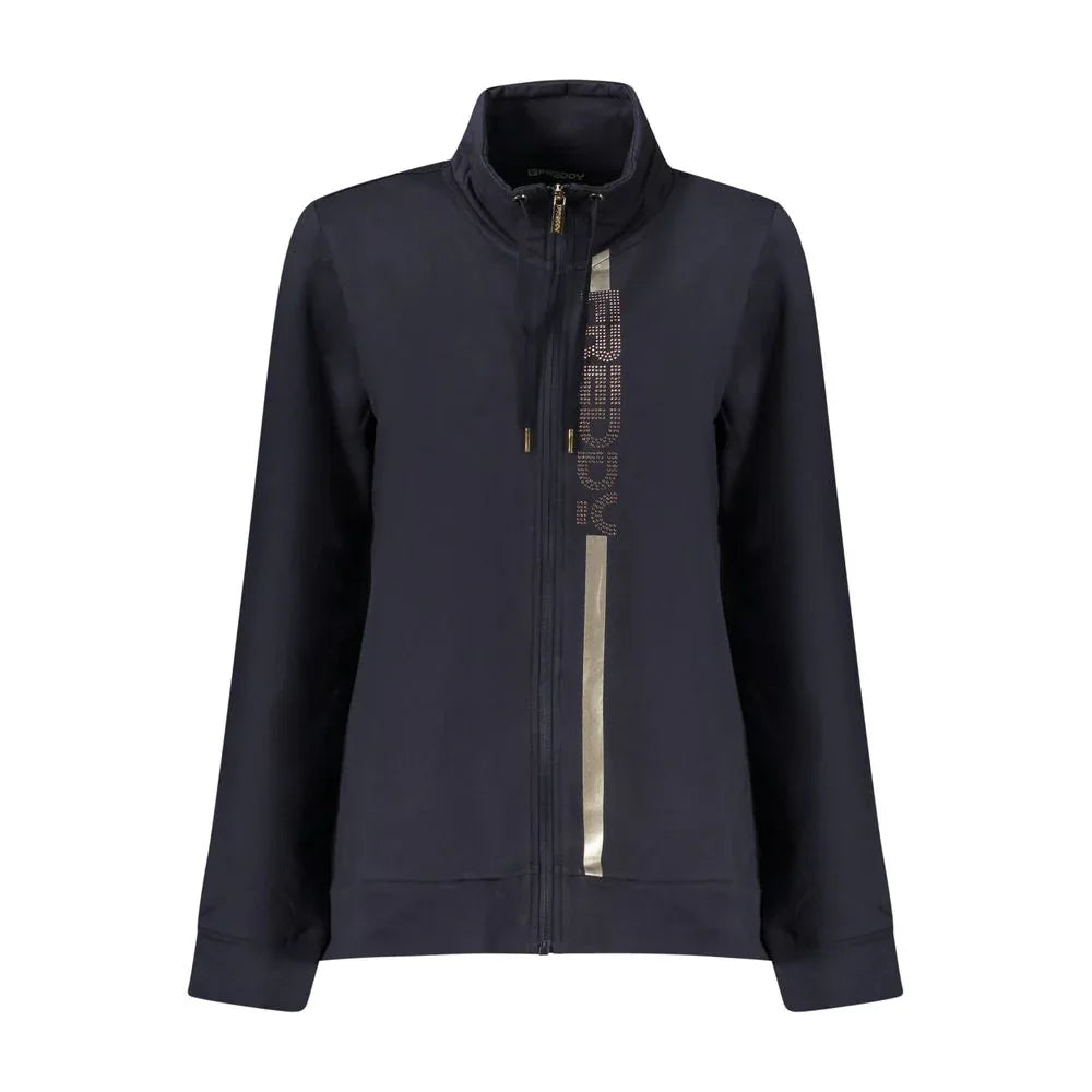 Freddy Blu Cotton Women Sweatshirt - Zeiniez