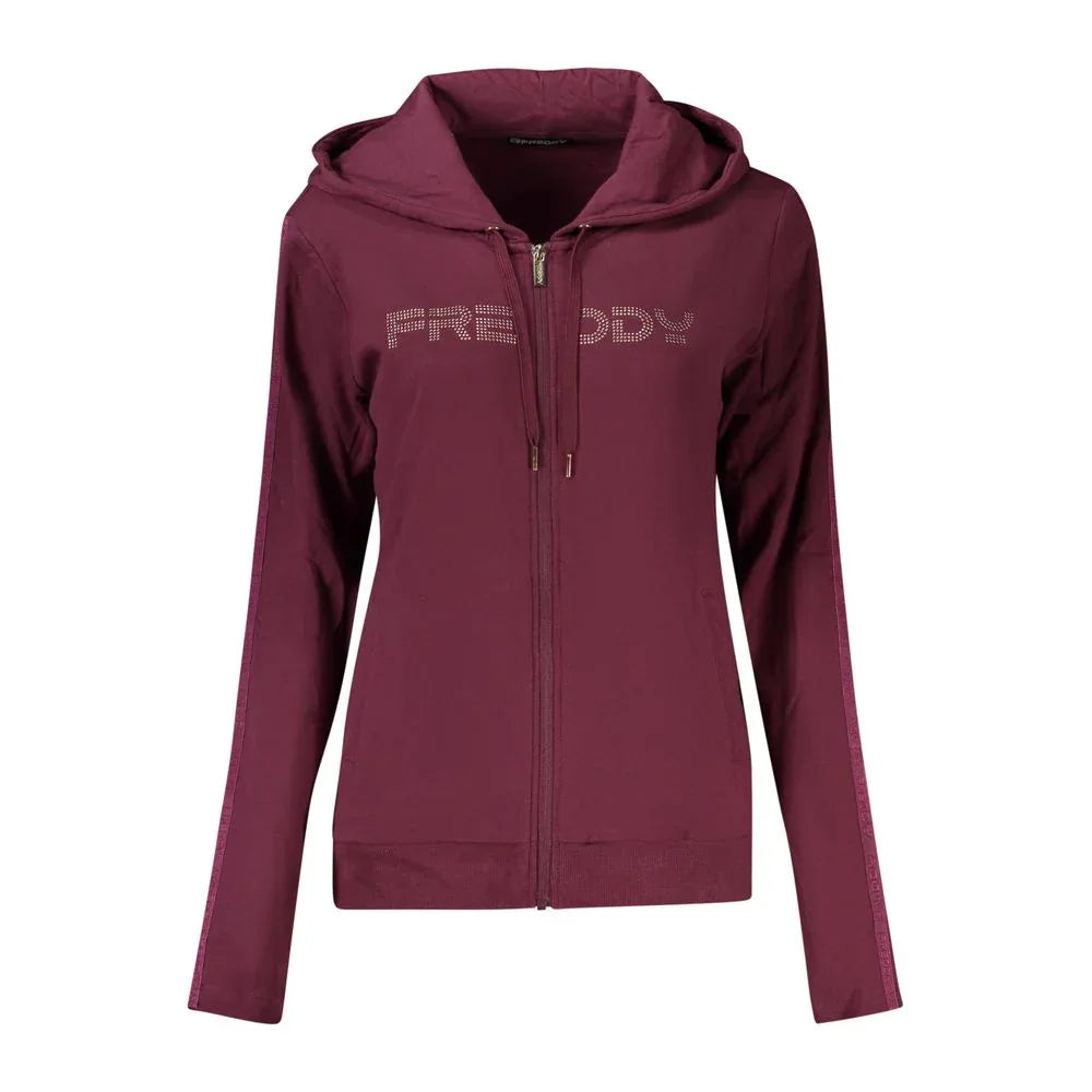 Freddy Viola Cotton Women Hoodie - Zeiniez