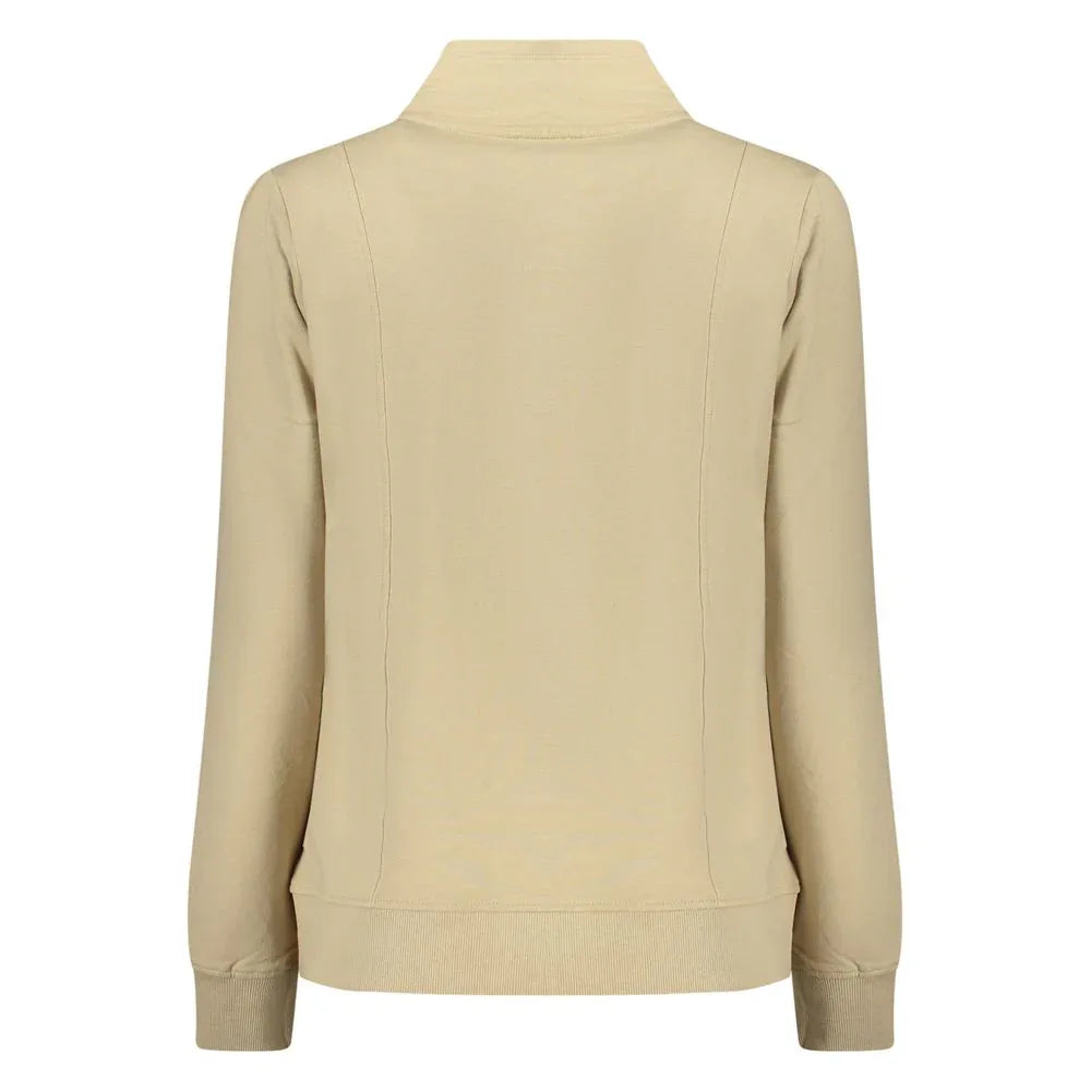 Freddy Beige Cotton Women Sweatshirt - Zeiniez