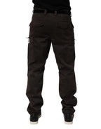 Dolce & Gabbana Brown Re- Edition Cotton Men Cargo Pants - Zeiniez