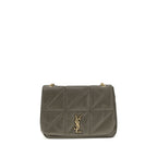 Saint Laurent Bicolor Calf Leather Bos Taurus Shoulder Bag