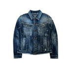Jack & Jones Blue Cotton Men's Denim Jacket - Zeiniez