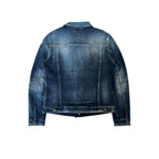 Jack & Jones Blue Cotton Men's Denim Jacket - Zeiniez