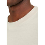 Jack Jones Beige Cotton T-Shirt - Zeiniez