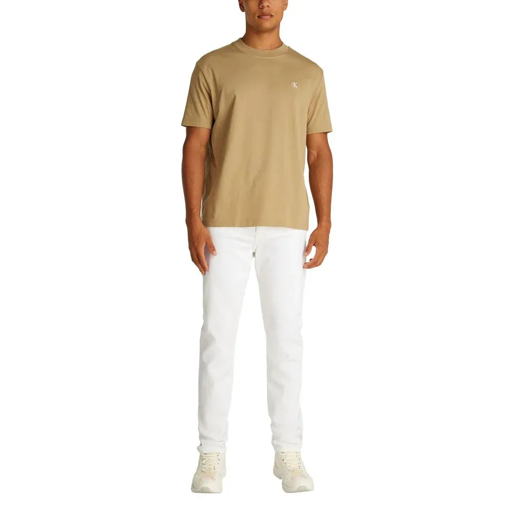 Calvin Klein Jeans White Cotton Skinny Jeans - Zeiniez