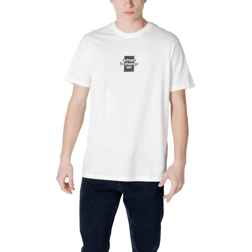 Armani Exchange White Cotton Sportswear - Zeiniez