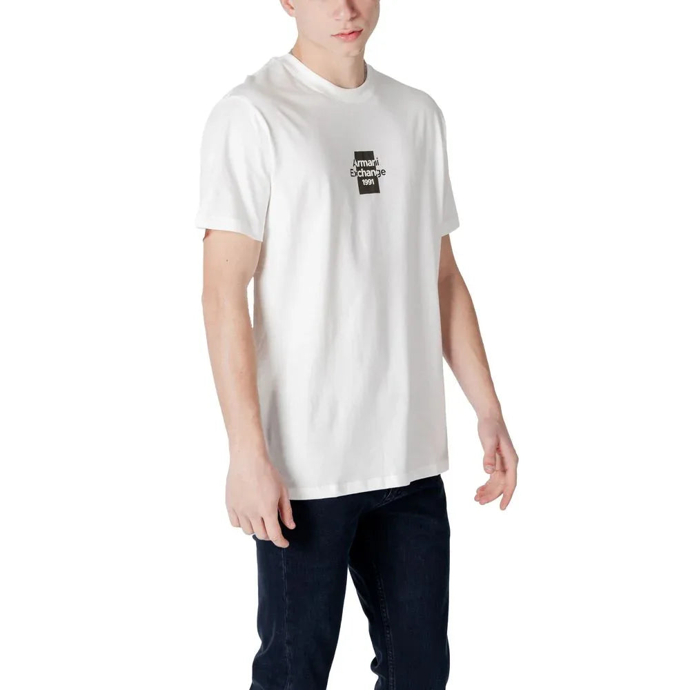 Armani Exchange White Cotton Sportswear - Zeiniez