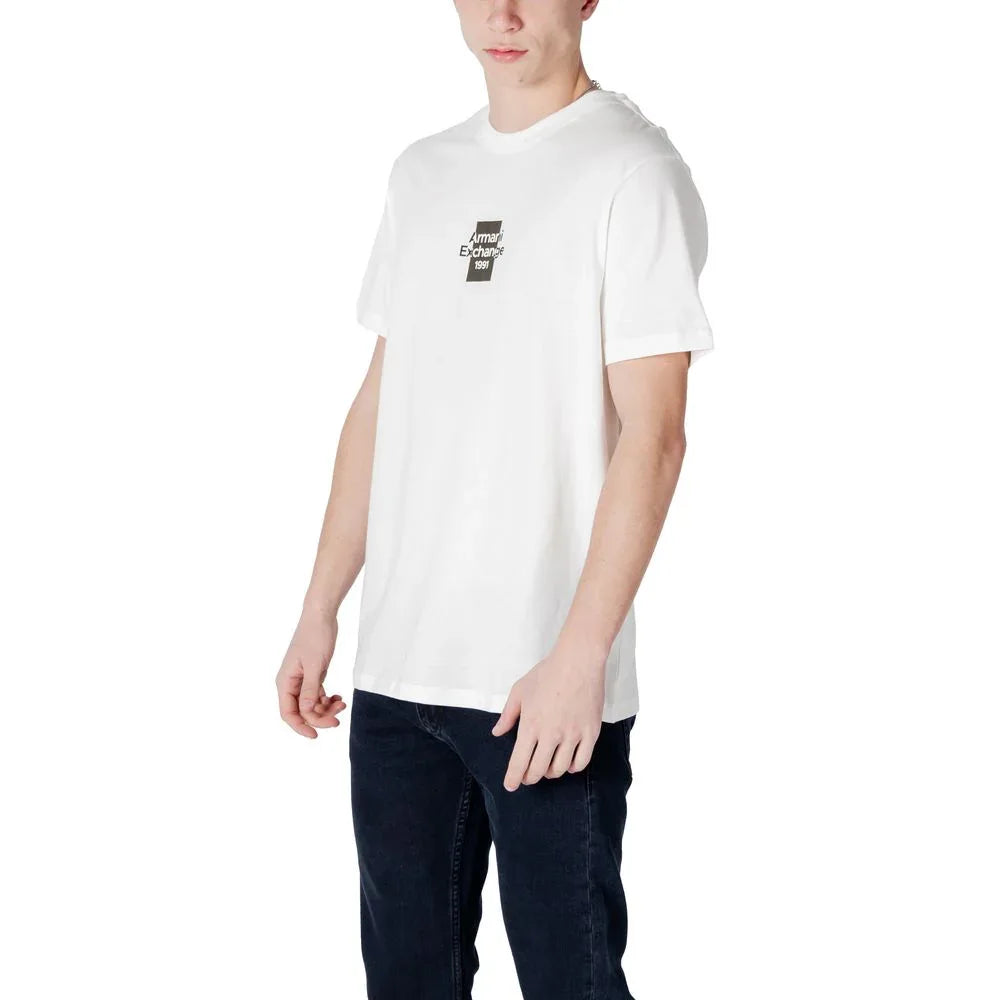 Armani Exchange White Cotton Sportswear - Zeiniez