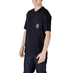 Armani Exchange Blue Cotton Sportswear - Zeiniez
