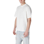 Armani Exchange White Cotton T-Shirt - Zeiniez