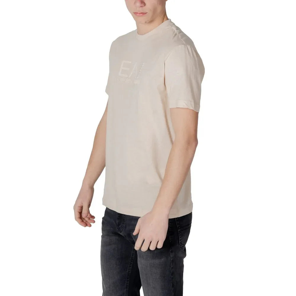 EA7 Emporio Armani White Cotton Polo Shirt - Zeiniez