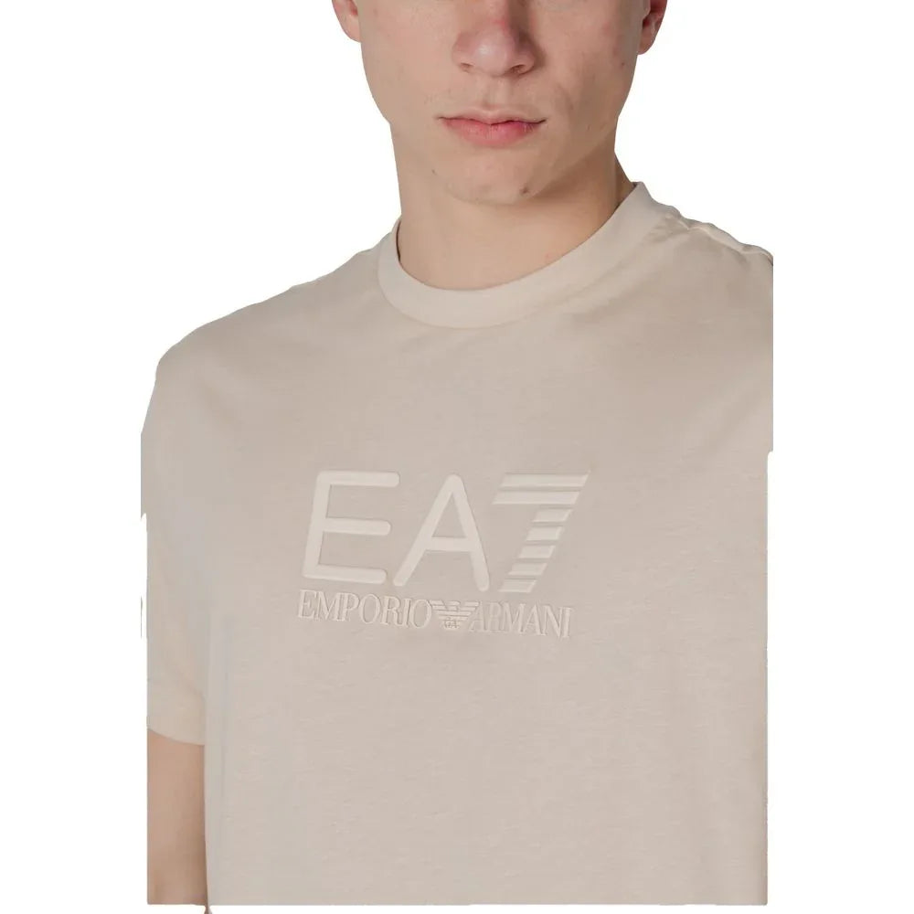 EA7 Emporio Armani White Cotton Polo Shirt - Zeiniez
