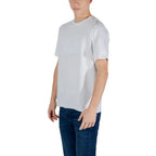 EA7 Emporio Armani White Cotton T-Shirt - Zeiniez