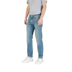 Replay Blue Cotton Skinny Jeans - Zeiniez