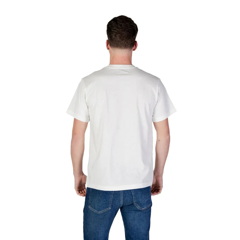 Replay White Cotton T-Shirt - Zeiniez