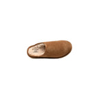 UGG Beige Suede Leather Clogs - Zeiniez