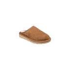 UGG Beige Suede Leather Clogs - Zeiniez