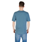 Jack Jones Blue Cotton T-Shirt - Zeiniez