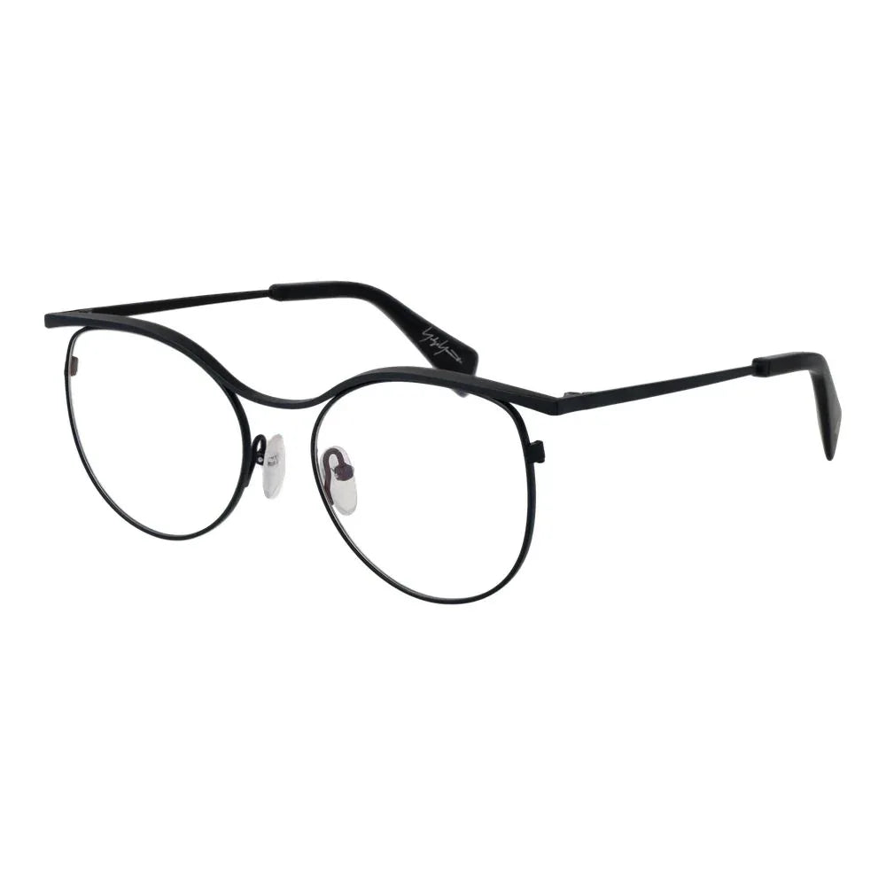 Yohji Yamamoto Black Metal Glasses (Frames) - Zeiniez
