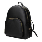 Michael Kors Black Leather Backpack