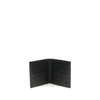 Valentino Garavani Black Calf Leather Bos Taurus Wallet