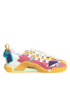Dolce & Gabbana Multicolor Nylon NS1 Low Top Sneakers Shoes - Zeiniez