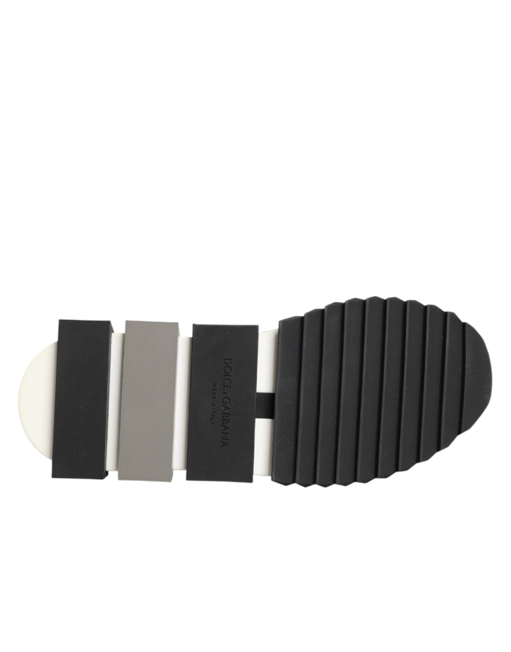 Dolce & Gabbana Black Silver Slip On Sorrento Sneakers Shoes - Zeiniez