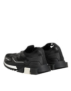 Dolce & Gabbana Black SORRENTO Sport Stretch Sneakers Shoes - Zeiniez