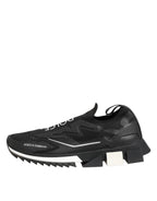 Dolce & Gabbana Black SORRENTO Sport Stretch Sneakers Shoes - Zeiniez