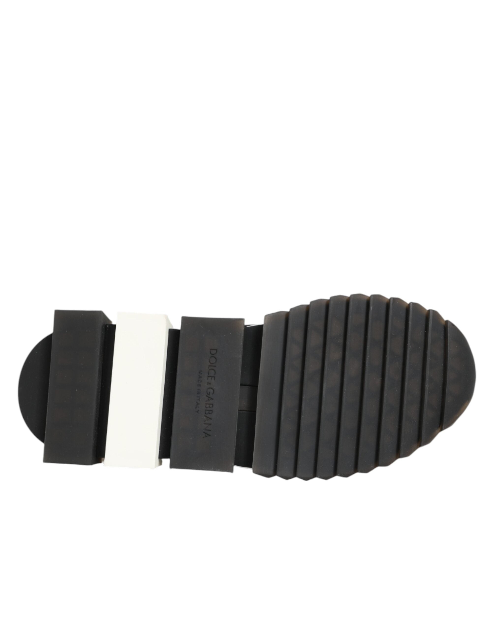 Dolce & Gabbana Black SORRENTO Sport Stretch Sneakers Shoes - Zeiniez