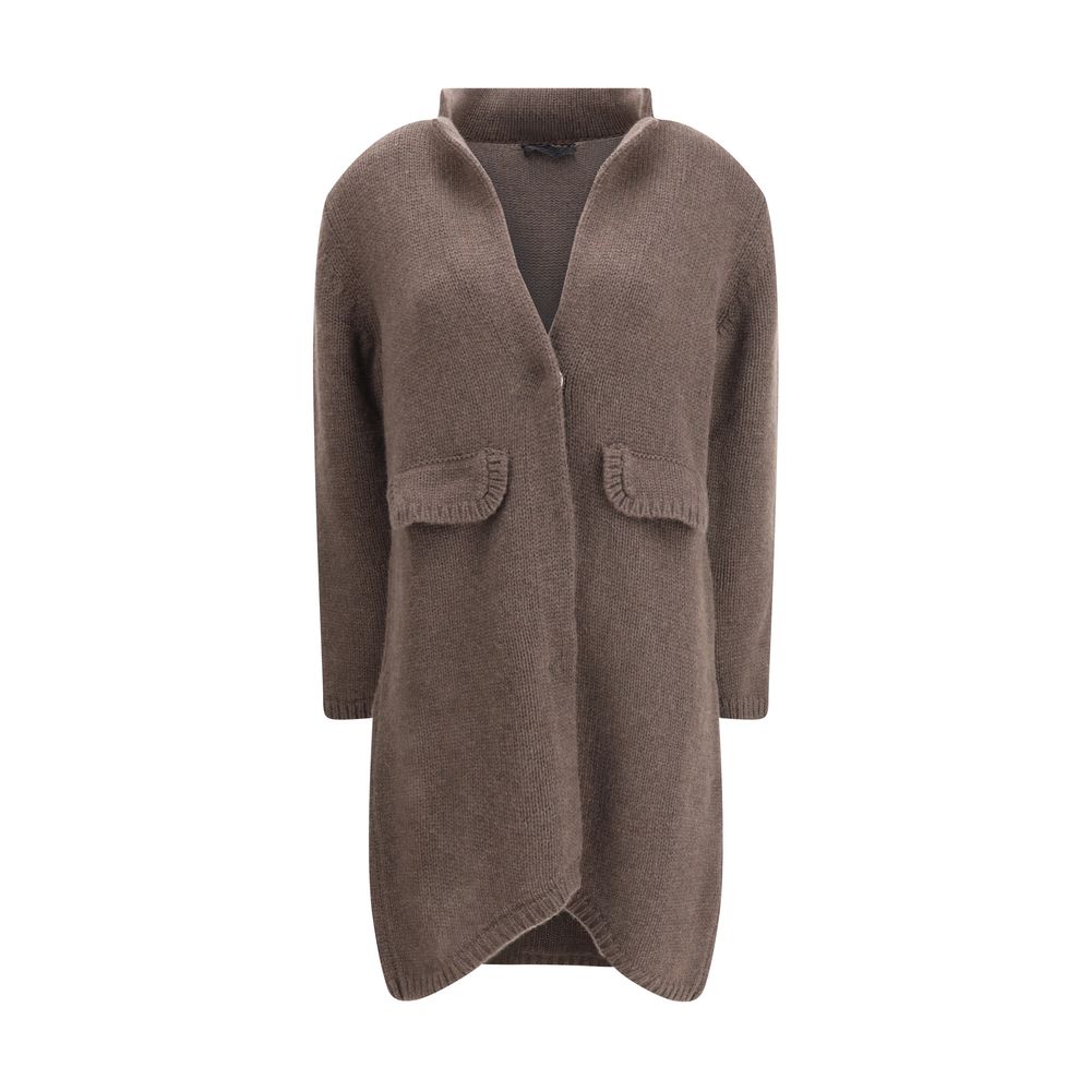 Ella Brown Cashmere Coat - Zeiniez