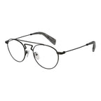 Yohji Yamamoto Black Metal Glasses (Frames) - Zeiniez