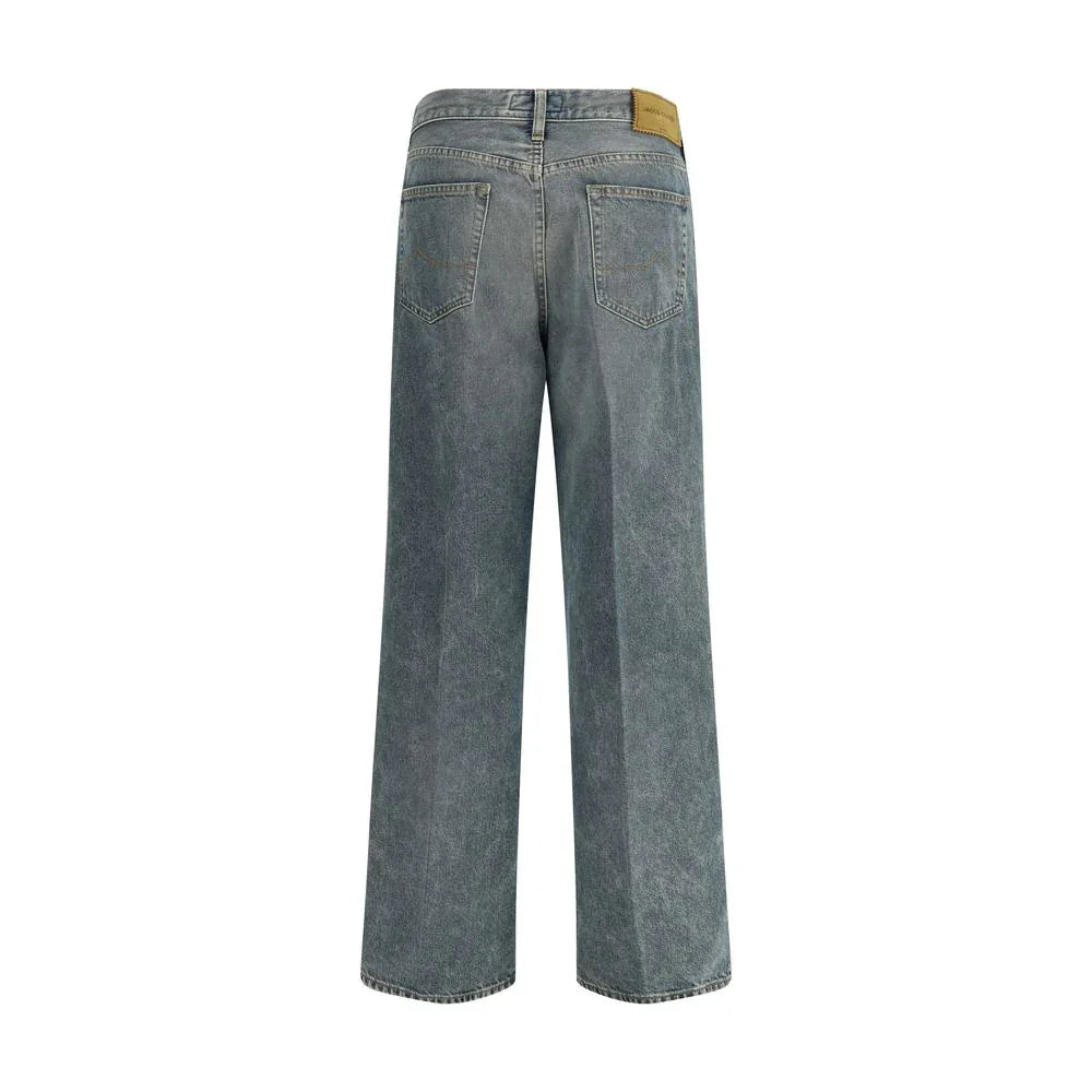 Jacob Cohen Blue Cotton Jeans Denim - Zeiniez