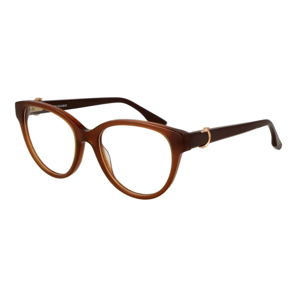 Trussardi Brown Acetate Glasses (Frames) - Zeiniez