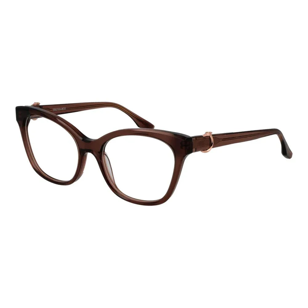 Trussardi Brown Acetate Glasses (Frames) - Zeiniez