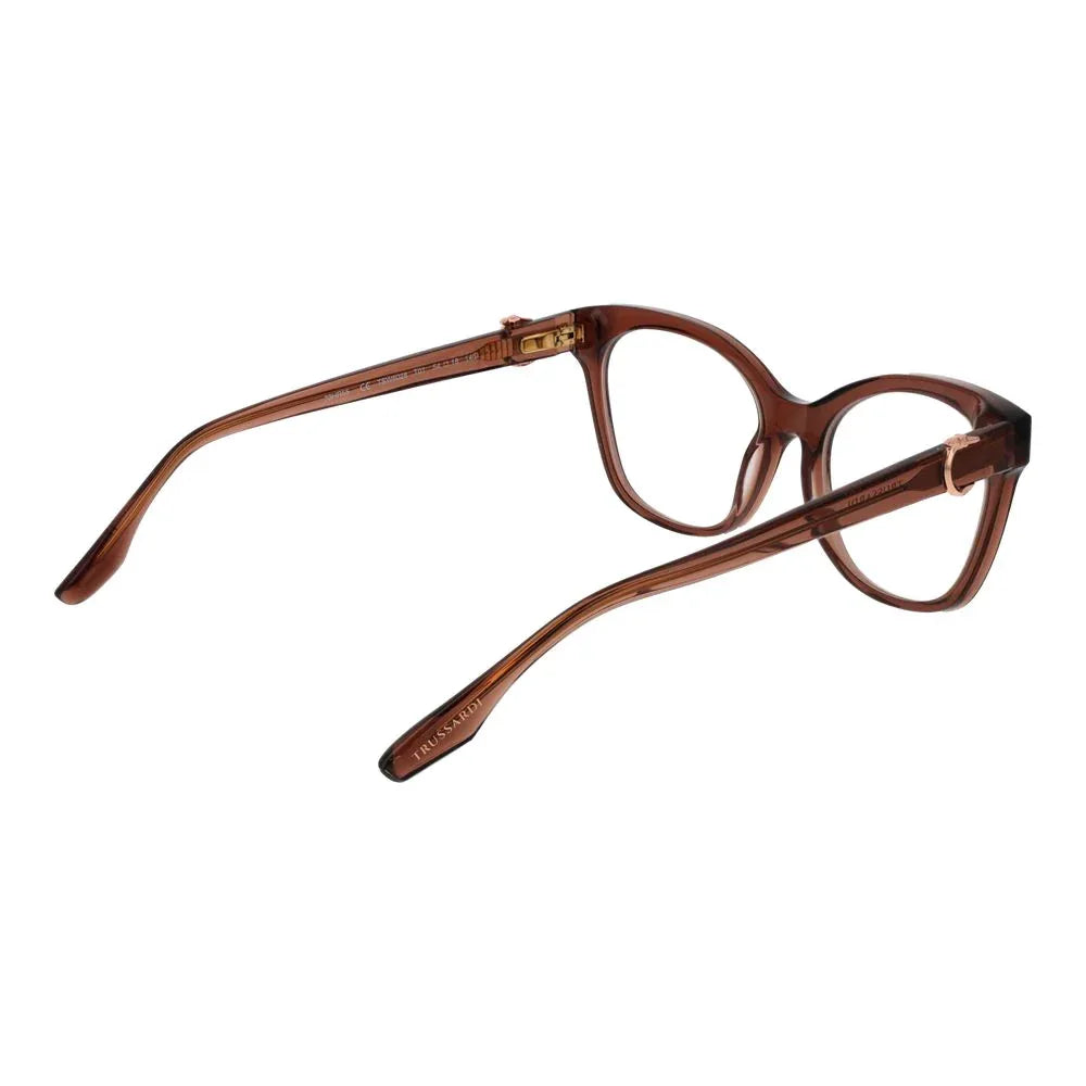 Trussardi Brown Acetate Glasses (Frames) - Zeiniez