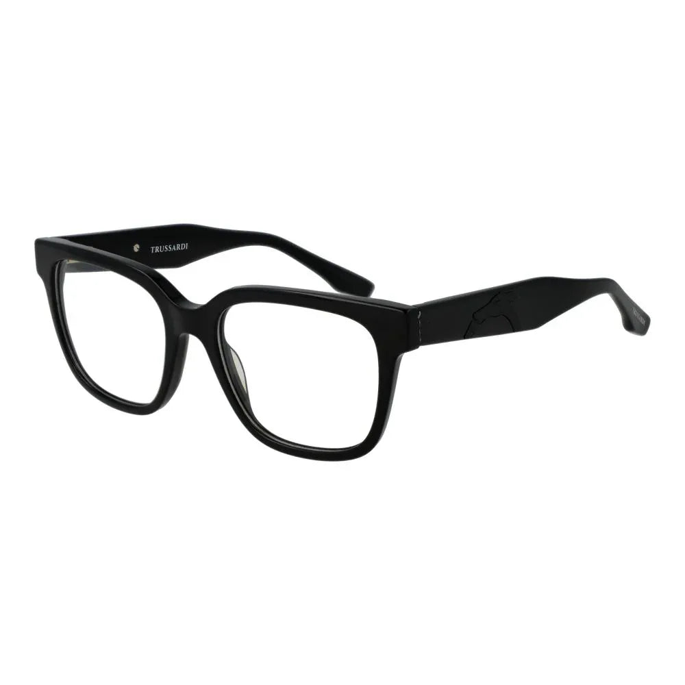 Trussardi Black Acetate Glasses (Frames) - Zeiniez