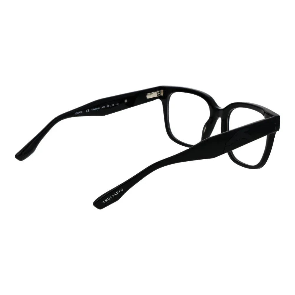 Trussardi Black Acetate Glasses (Frames) - Zeiniez
