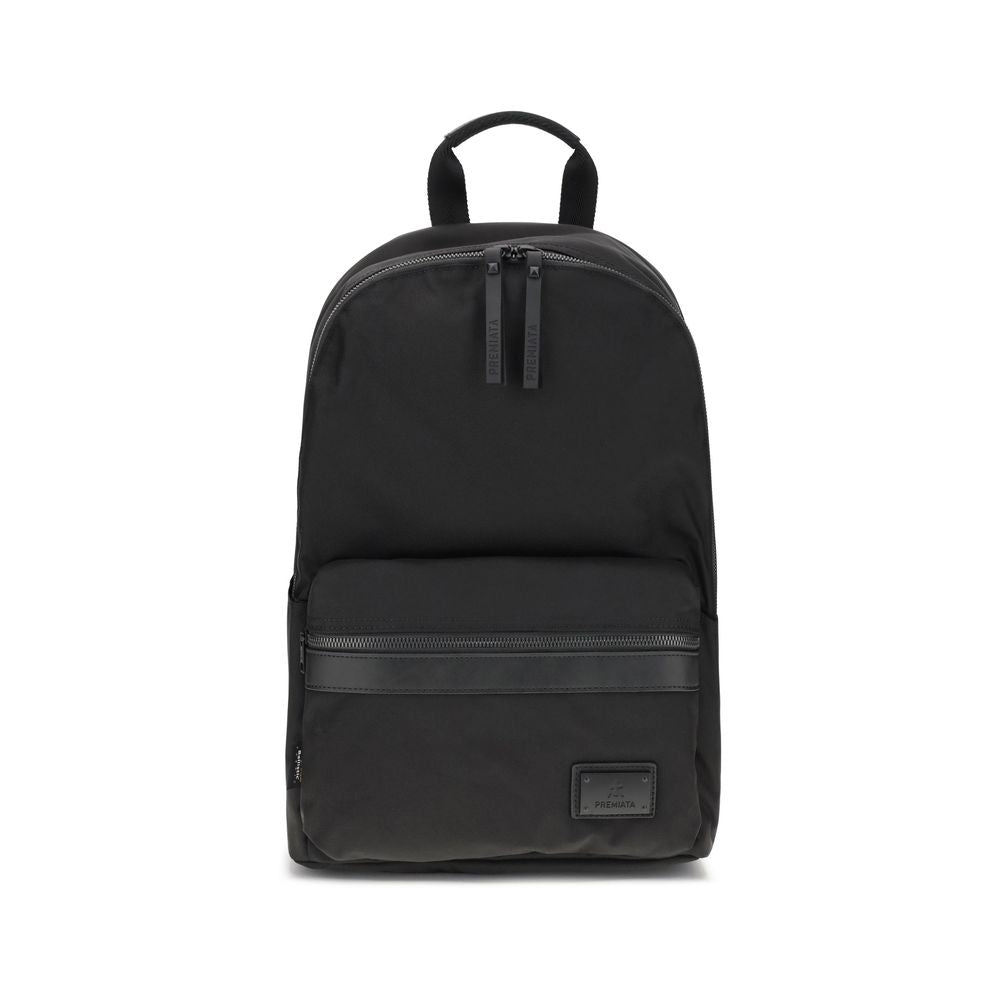 Premiata Black Nylon Backpack - Zeiniez