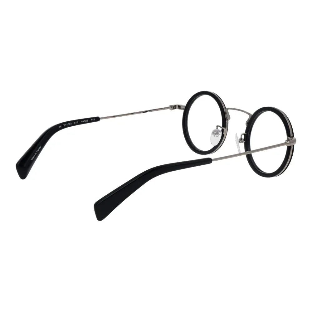 Yohji Yamamoto Black Metal & Plastic Glasses (Frames) - Zeiniez