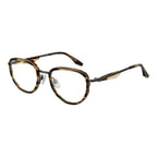 Trussardi Brown Metal & Plastic Glasses (Frames) - Zeiniez