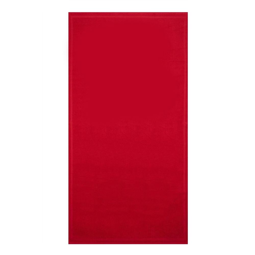 Iceberg Red Cotton Men Beach Towel - Zeiniez