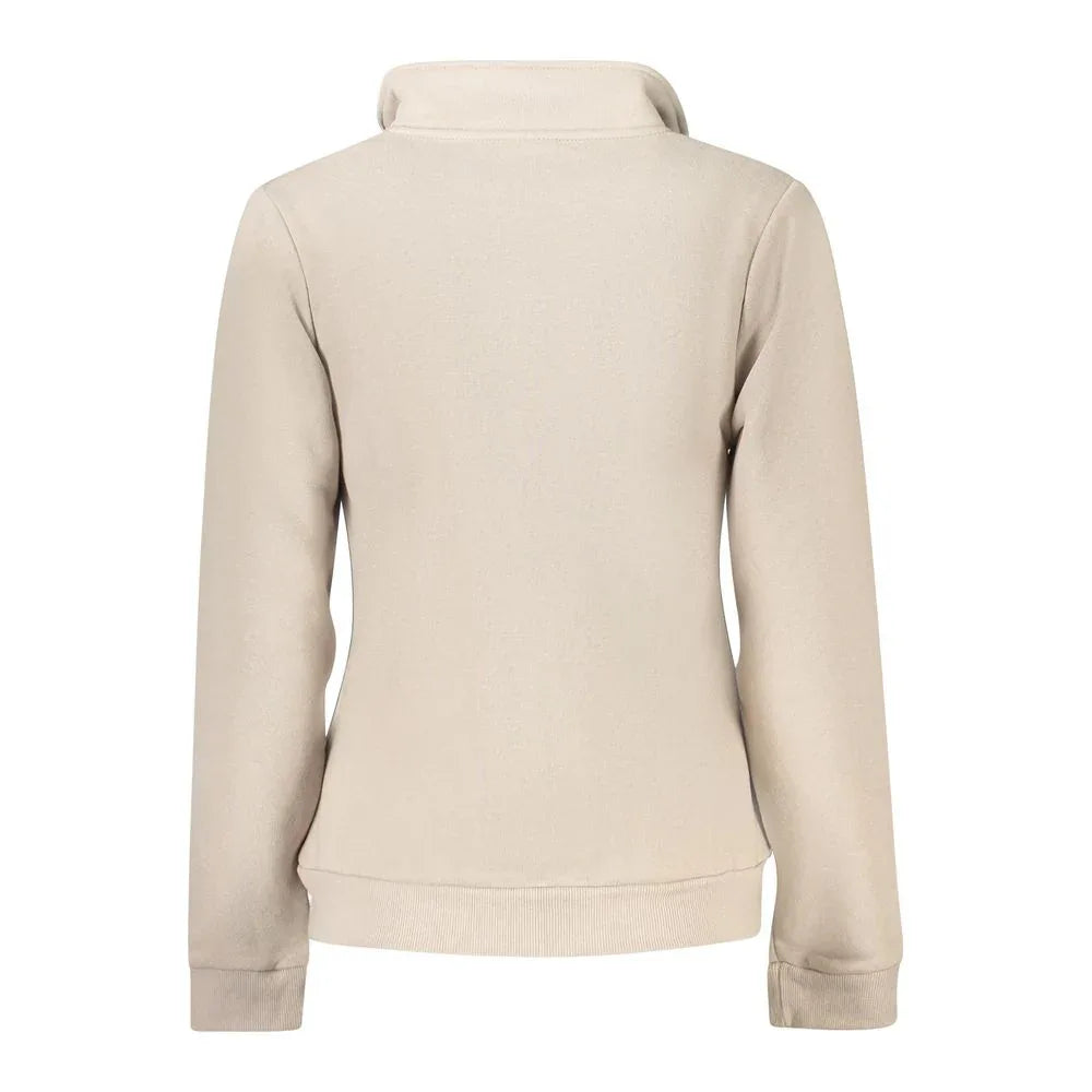 Norway 1963 Beige Cotton Women Sweatshirt - Zeiniez