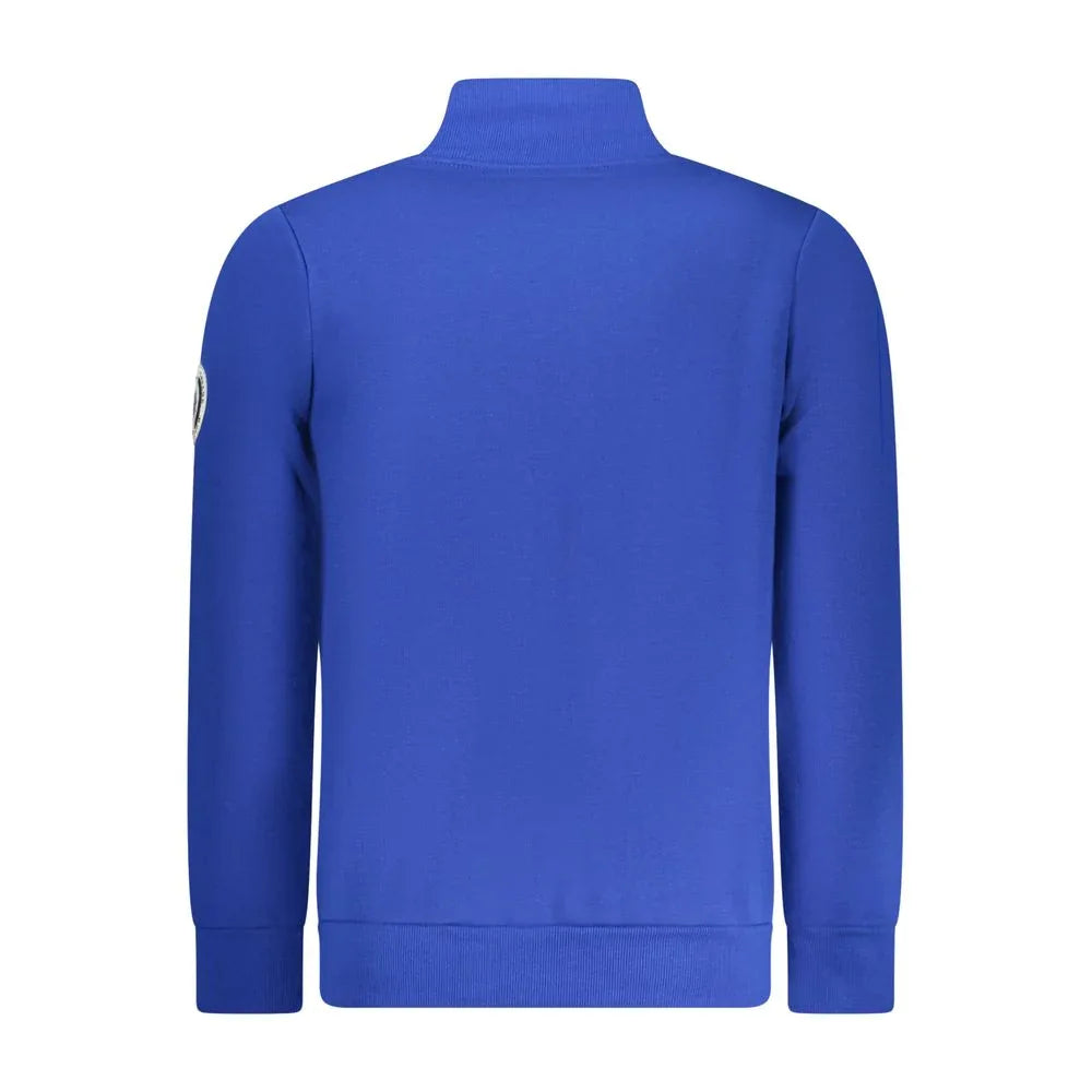 Norway 1963 Blue Cotton Men's Sweatshirt - Zeiniez