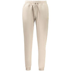 Norway 1963 Beige Cotton Women Sweatpant - Zeiniez