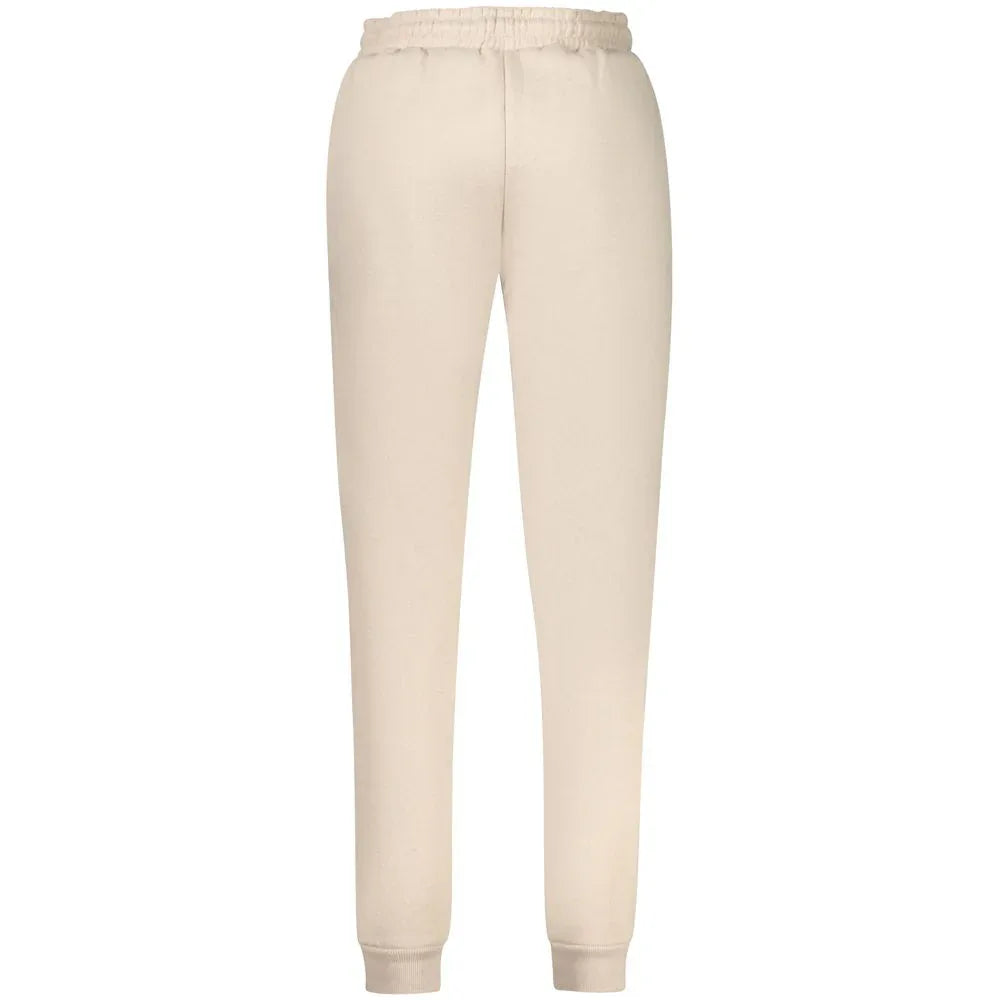 Norway 1963 Beige Cotton Women Sweatpant - Zeiniez
