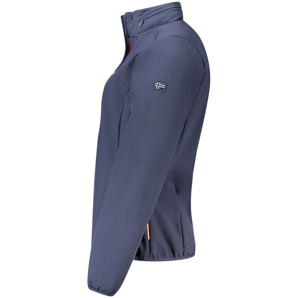 Norway 1963 Blue Polyester Women's Jacket - Zeiniez