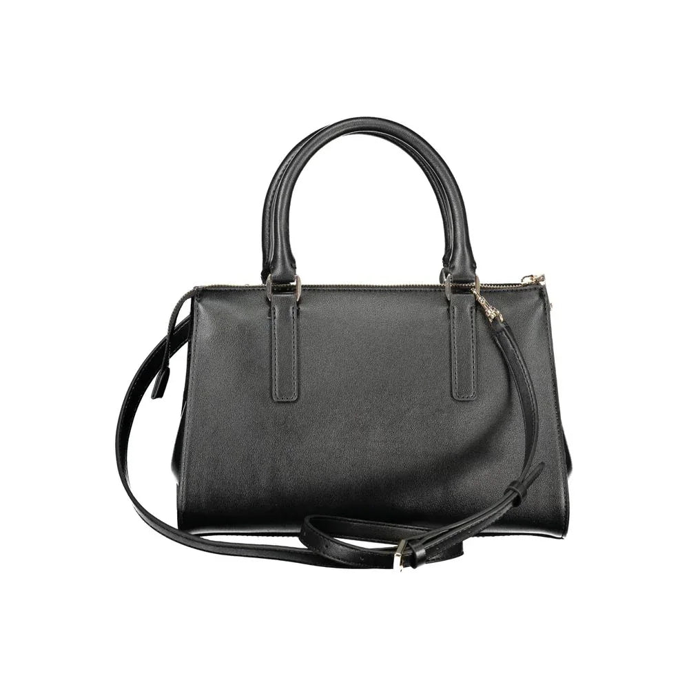 Guess Jeans Black Polyurethane Women Handbag - Zeiniez